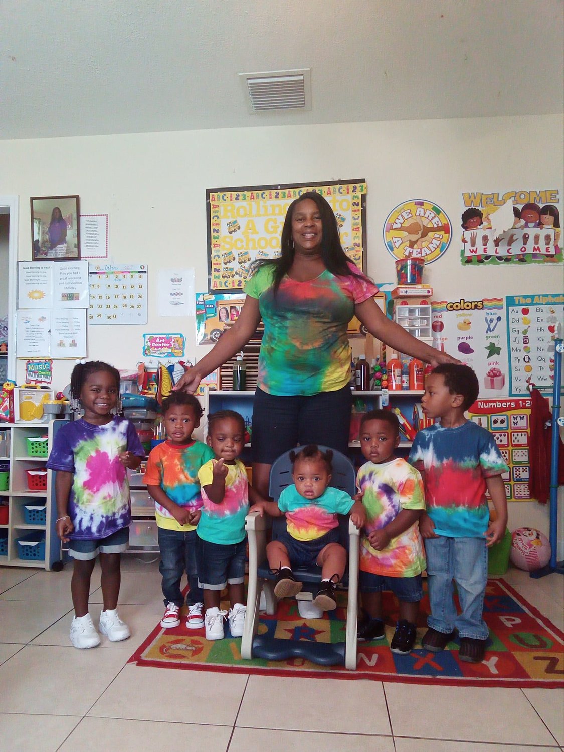 Lawanda Thomas Daycare was named Business of the Month in Pahokee.